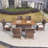 Arrika Wicker 6 - Person Patio Conversation Set with Cushions