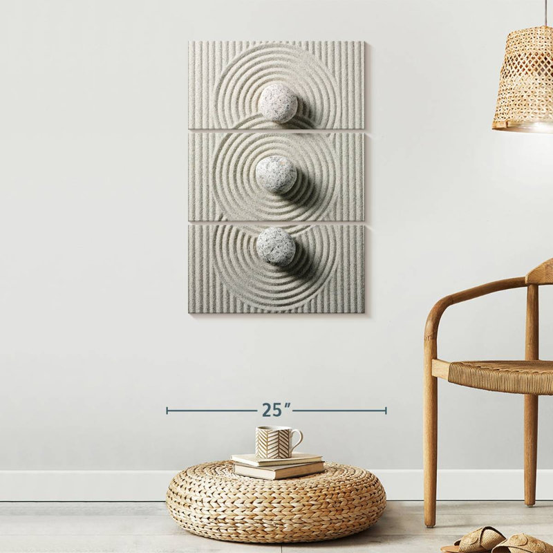 Trois pierres zen Kerrick, H 32 po x l 20 po
