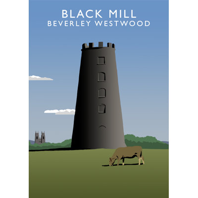 Black Mill by Richard O'Neil - Print