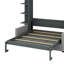 Lit escamotable Murphy avec placard, tiroirs et tablettes-338318465-338318466