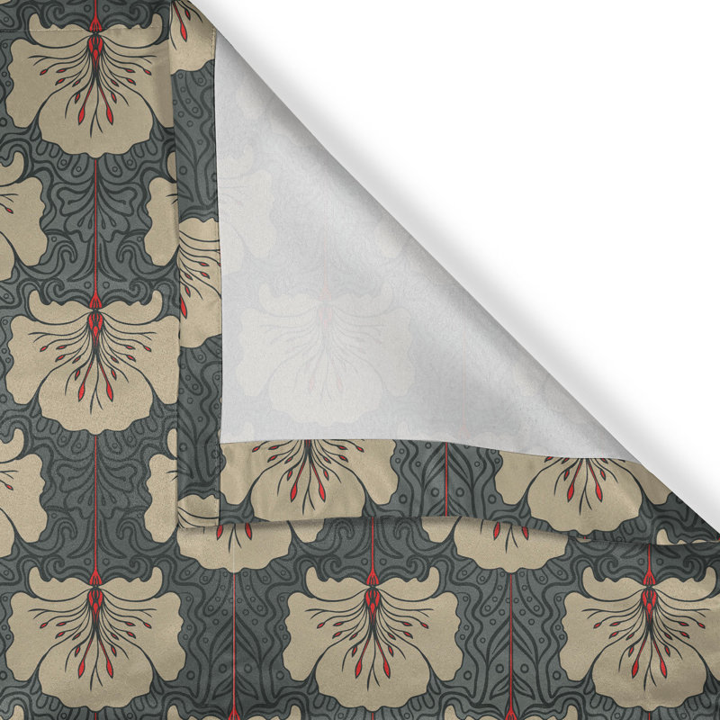 Polyester Standard Curtain Pair, 280cm W x 225cm L