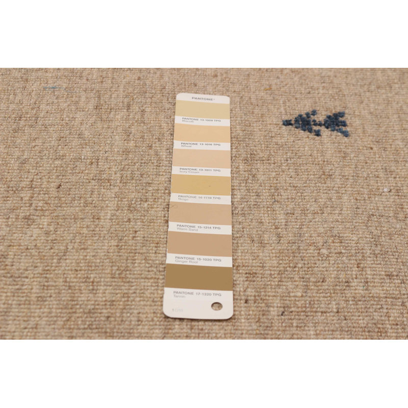 Tapis brun clair Kashkuli 7 pi 11 po x 11 pi 1 po Gabbeh
