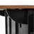 53.7" Farmhouse Kitchen Island With Power Outlet, 2 Sliding Barn Door Kitchen Storage Island With Drop Leaf, Spice Rack Rolling Kitchen Cart On Wheels, For Home, Kitchen And Dining Room, Black-1368617663