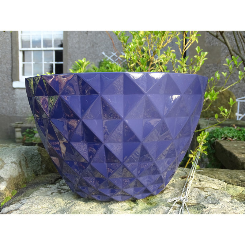 Vermehr Pot Planter, 20.5cm H x 33cm W x 33cm D, Terracotta/White