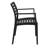 Melissus Stacking Patio Dining Armchair-110883603