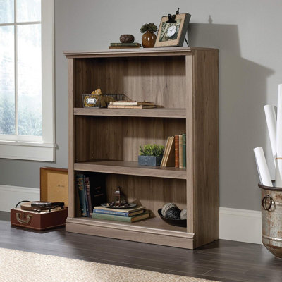 Storage 3-Shelf Bookcase/ Book Shelf, Salt ...