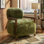 Fauteuil d'appoint rembourré à poils longs Tilton Soft