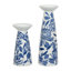Porte-bougie en grès et en porcelaine-1960377082
