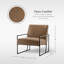 Fauteuil d'appoint en métal Ricci-839313765
