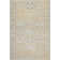 Tapis beige tissé à la machine Nicolas