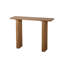  Console en bois massif avec pieds cannelés l 39,3 po Gennari-243481758