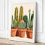 Potted Desert Specimens Botanical 1 Piece Wrapped Canvas Wall Art-849364658-849364671