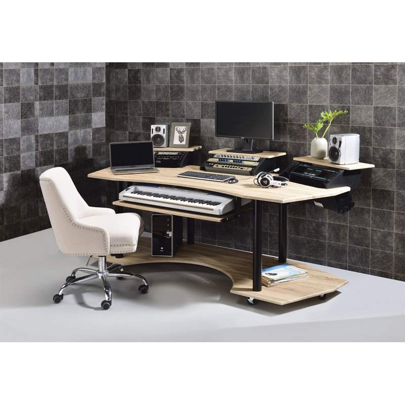 Bureau pour studio 83 po Eleazar, Naturel