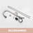 Pull-down Sprayer Stainless Steel High Arc Kitchen Faucet Functional Convenience