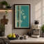 Bamboo in Teal Japandi - Wrapped Canvas-1579515897-1579515903