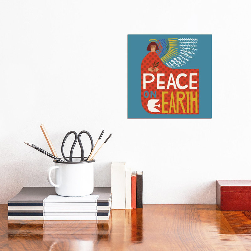 Peace Peace - reproduction d'art murale - toile tendue, Toile tendue, Ne s’applique pas, H 12 po x l 12 po