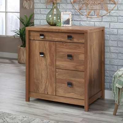 Gassin 22.05'' Wide 1 - Drawer Storage Cabinet with Cable Management