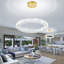 Luminaire suspendu rond moderne Modern Ring Chandelier-754352758-754352759-767000983