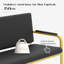 Fauteuil de bureau 56 po avec coussin épais et 2 sièges de bar avec structure en métal durable-647344363