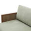 Canapé de style moderne Mid-Century rembourré de 72 po avec accoudoirs en rotin et structure en bois d'hévéa Dayton-1348407495-1368463580