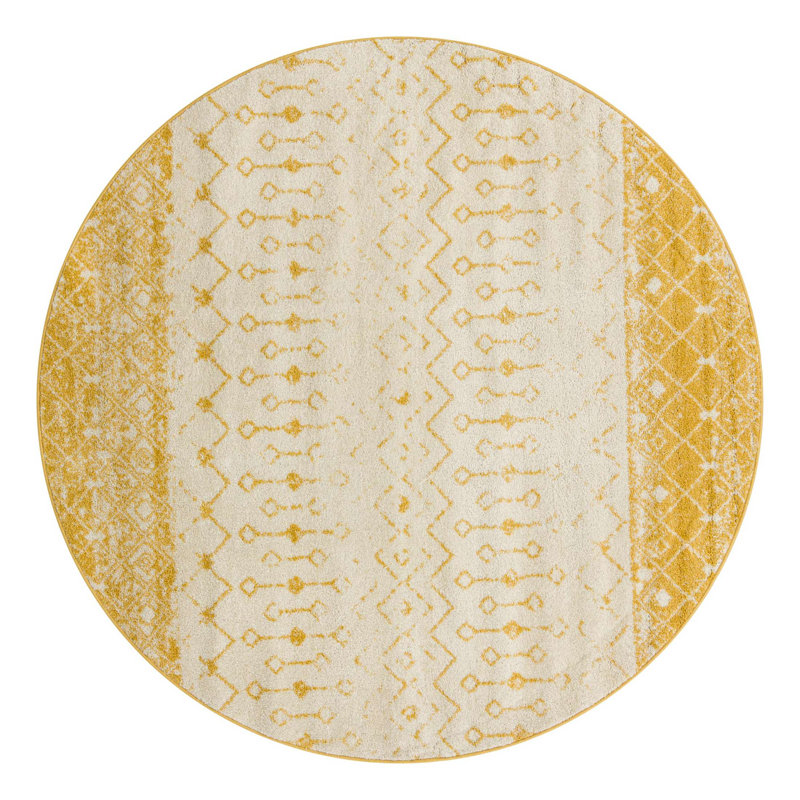 Somerville Moroccan Indoor Rug, Round 7'10"