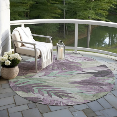 Tapis intérieur / extérieur mauve Filone 
