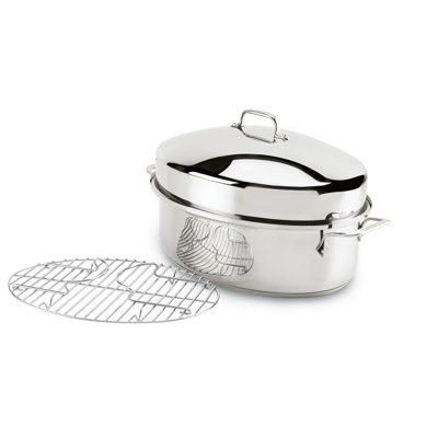 All-Clad Specialty 19.5 in. Stainless Steel Roasting Pan