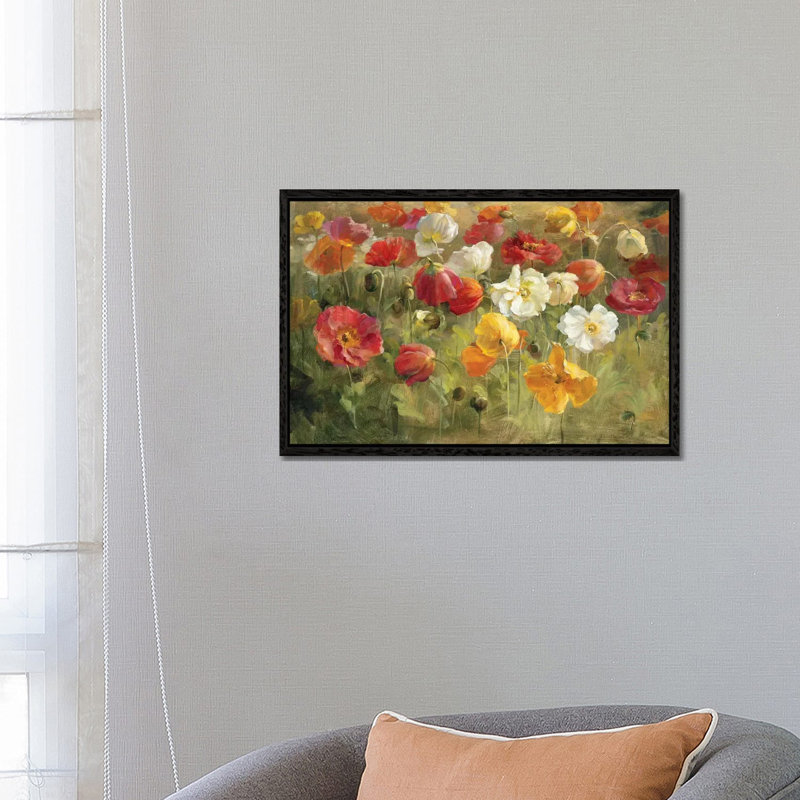 Danhui Nai - Print on Canvas, 66.04 cm H x 45.72 cm W, Black Floater Framed