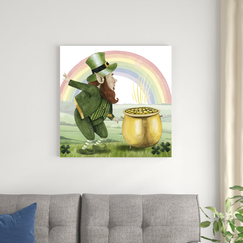 Leprechaun's Rainbow II, H 30 po x l 30 po x P 1,25 po