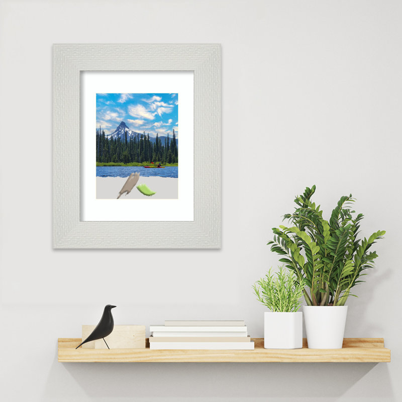Cadre photo Verney, Blanc, 11 po x 14 po