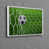 White Floater Framed