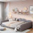 Galanti Upholstered Daybed With Cloud-shaped Backrest-253716211-253716210