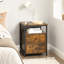 Agit 45cm W Steel Bedside Table