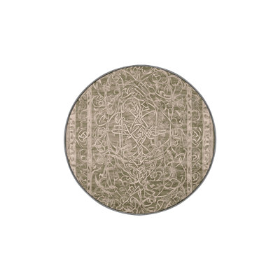 Machine Washable Gray Area Rug