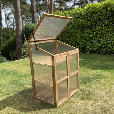LeMenager 2.5 Ft W x 1.1 Ft D Mini Greenhouse