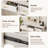 Makeup Vanity Desk With With 10 Light 3 Lighting Modes Brightness And Mirror And Power Outlet-1046125625