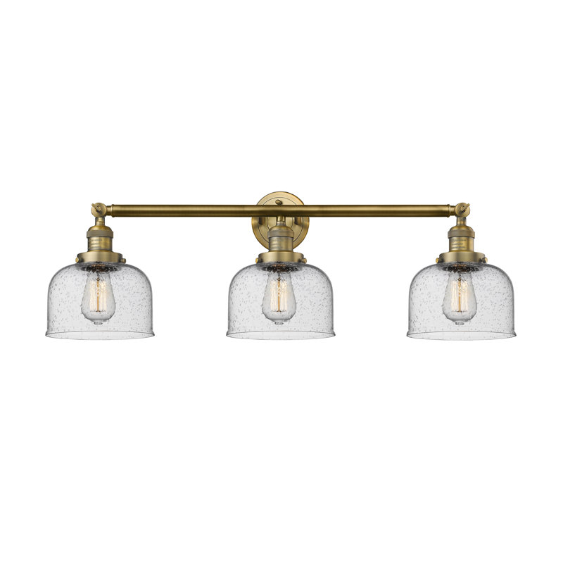 Placencia 3 - Light Dimmable Vanity Light, 60 Watt Vintage Incandescent Bulb, Seedy, Polished Chrome