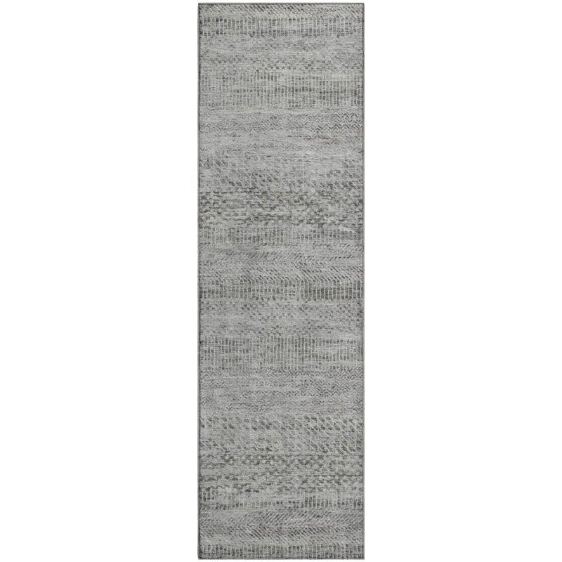 Premium Machine Washable Marasco AMF1634 Stripes Rug, Runner 2'3" x 7'6"