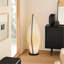 Lampe banane moderne en tissu, lumière minimaliste de salon et de chambre à coucher