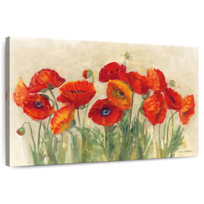 Harnek Vibrant Poppies In Summer