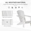 Chaise Adirondack en bois massif Andrekia-204727068