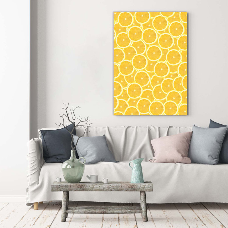 Lemons - Wrapped Canvas Print