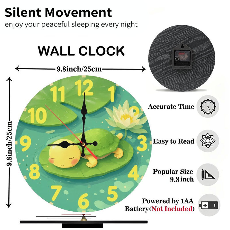 Horloge murale 9,84 "