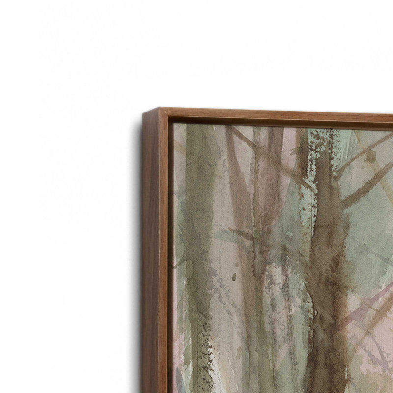 «Light Through the Trees» par Stephen Calcasola, reproduction d'art, Brun, H 16 po x l 12 po