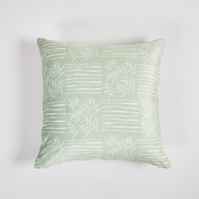 Coussin floral 22 po