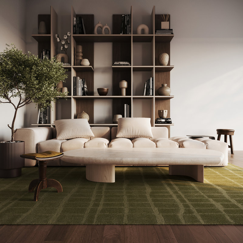 Avela Textured Abstract Rug, Rectangle 7'6" x 9'6"
