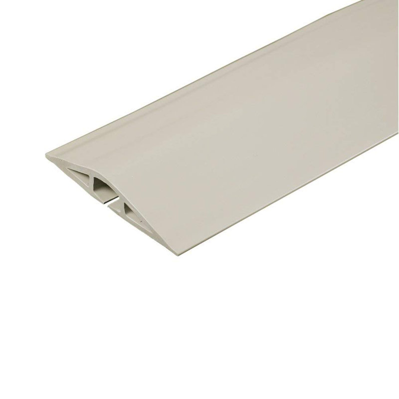 Ivory 15 ft Low Profile Cable Protector with Adhesive