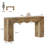 63-Inch Long Sofa Table, Farmhouse Wood Console Entryway Table-1813103690