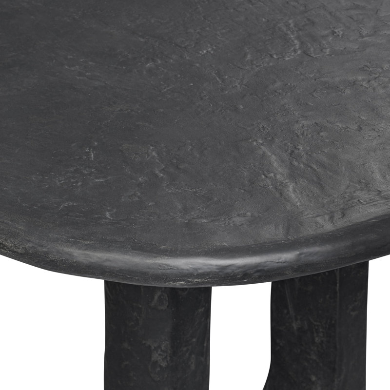 Obito Dining Table-Obsidian Concrete