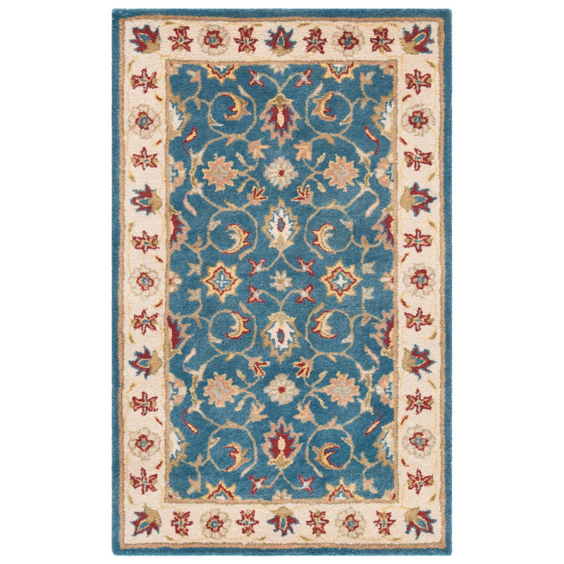 Tapis oriental en laine touffeté à la main Tingley, Rectangle 2 pi x 3 pi
